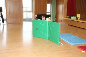 体操教室　楽しかったね　あひる