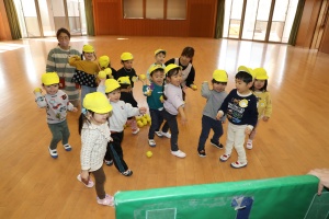 体操教室　楽しかったね　あひる