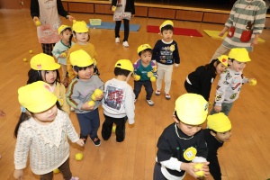 体操教室　楽しかったね　あひる