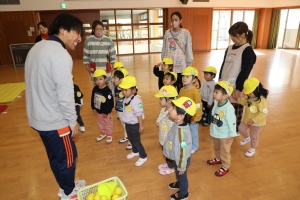 体操教室　楽しかったね　あひる