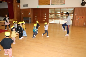 体操教室　楽しかったね　あひる