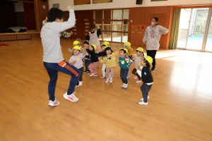 体操教室　楽しかったね　あひる