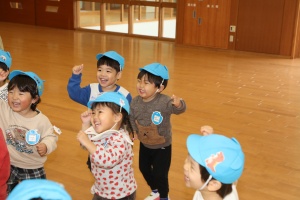 体操教室　楽しかったね　ぺんぎん