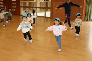 体操教室　楽しかったね　ぺんぎん