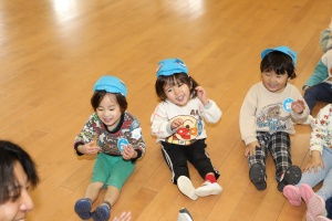 体操教室　楽しかったね　ぺんぎん