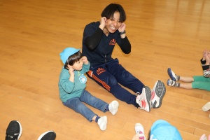 体操教室　楽しかったね　ぺんぎん