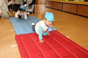 体操教室　楽しかったね　ぺんぎん