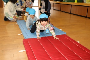 体操教室　楽しかったね　ぺんぎん