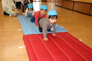 体操教室　楽しかったね　ぺんぎん