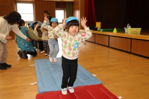 体操教室　楽しかったね　ぺんぎん