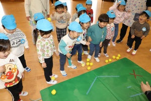 体操教室　楽しかったね　ぺんぎん