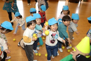 体操教室　楽しかったね　ぺんぎん