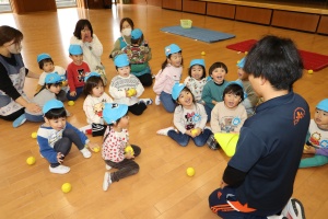 体操教室　楽しかったね　ぺんぎん