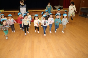 体操教室　楽しかったね　ぺんぎん