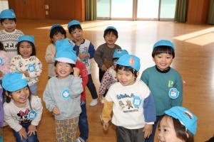 体操教室　楽しかったね　ぺんぎん