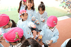 氷ができたよ　ばら