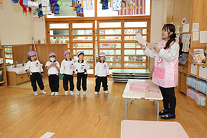 カードめくり競争　すみれ