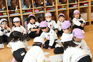 カードめくり競争　すみれ