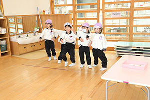 カードめくり競争　すみれ