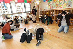 作品展が行われました Aチーム　1日目