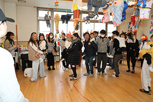 作品展が行われました Aチーム　2日目