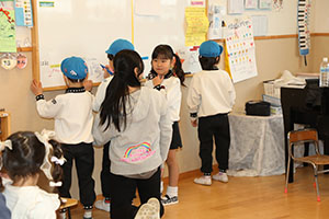 作品展が行われました Aチーム　2日目