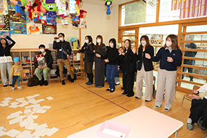 作品展が行われました Aチーム　2日目