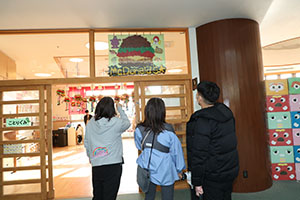 作品展が行われました Bチーム　1日目