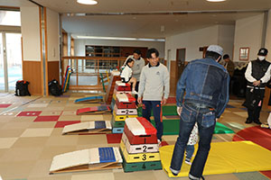 作品展が行われました Bチーム　1日目