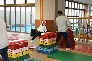 作品展が行われました Bチーム　1日目