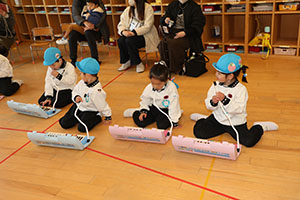 作品展が行われました Bチーム　1日目