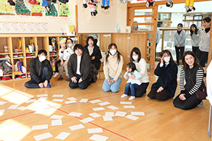 作品展が行われました Bチーム　1日目