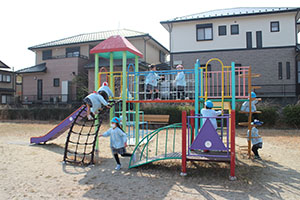 お散歩へでかけました　さくら・りす