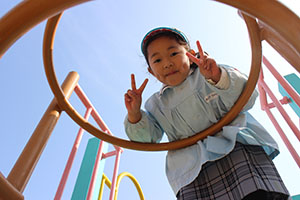 お散歩へでかけました　さくら・りす