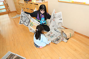 剣の制作　ことり