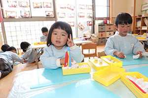 剣の制作　ことり