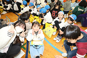 八郷小学校で交流会がありました