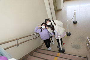 八郷小学校で交流会がありました