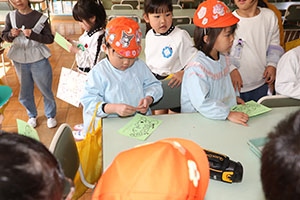 八郷小学校で交流会がありました