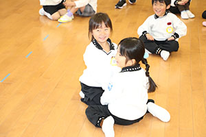 体操教室　ー跳び箱ー　ひまわり