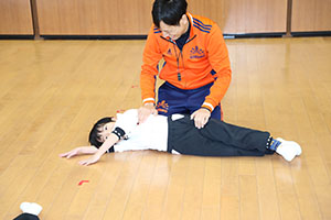 体操教室　ー跳び箱ー　さくら