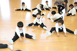 体操教室　ー跳び箱ー　たんぽぽ