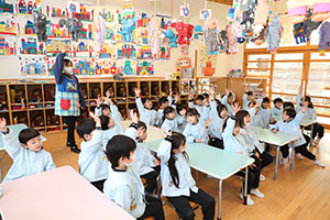 科学教室「色の不思議」　D・E