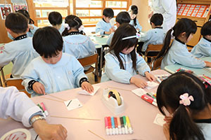 科学教室「色の不思議」　D・E