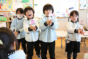 科学教室「色の不思議」　D・E