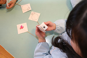 科学教室「色の不思議」　D・E