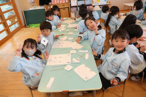 科学教室「色の不思議」　D・E