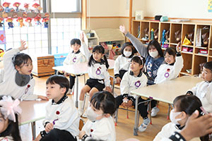 科学教室「色の不思議」　A・B・C