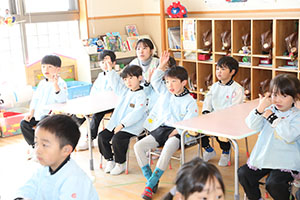 科学教室「色の不思議」　A・B・C