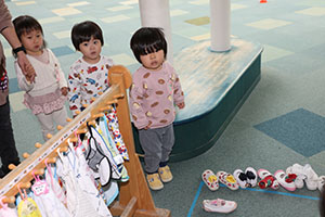 足湯♨気持ちよかったね　こあら（ひよこ）